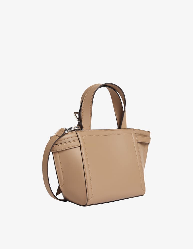 rinascente Calvin Klein Minimal Hardware Mini Tote bag - Beige