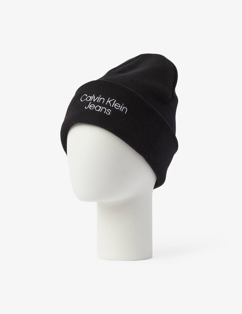 rinascente Calvin Klein Cappelli beanie taped - Nero