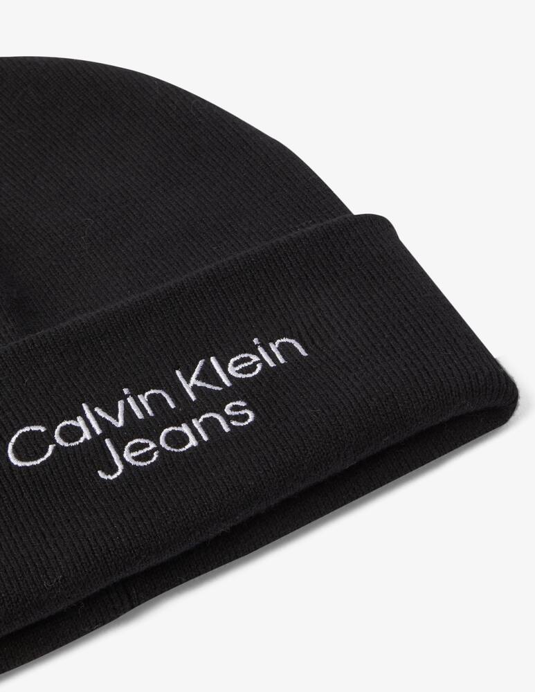 rinascente Calvin Klein Cappelli beanie taped - Nero