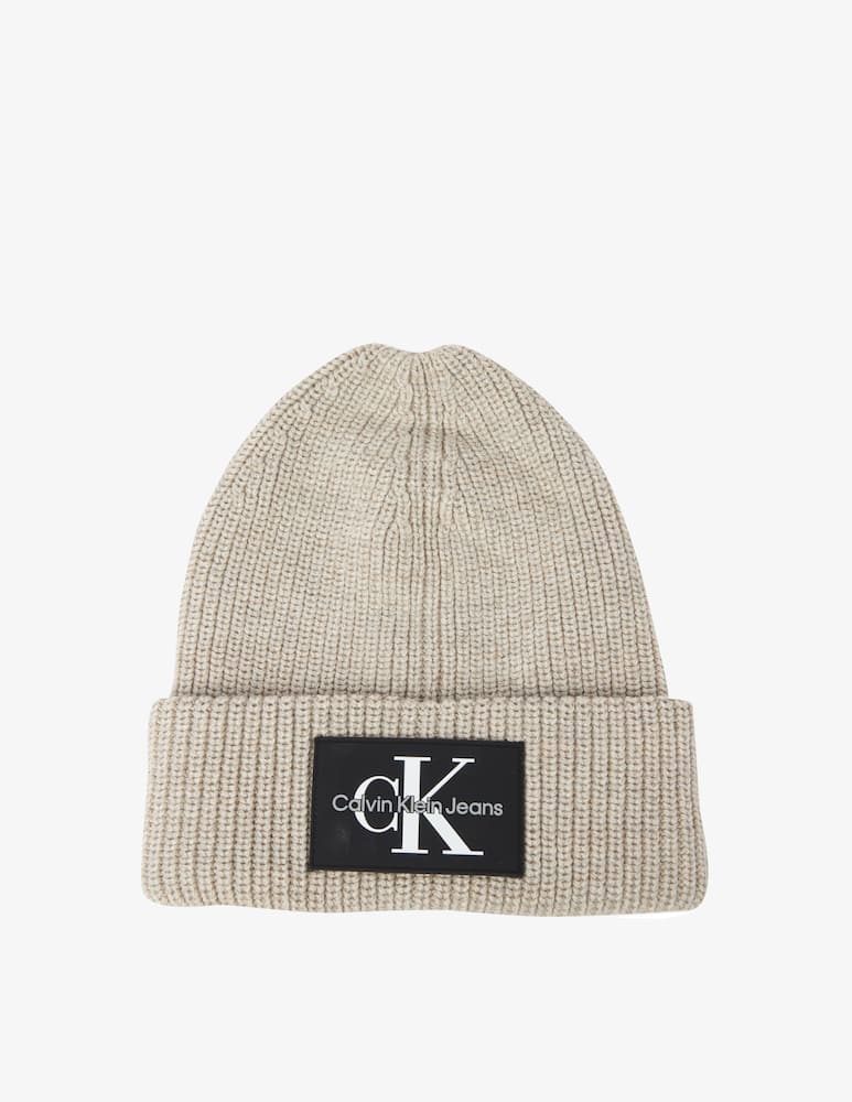 rinascente Calvin Klein Cappello beanie mono patch - Beige