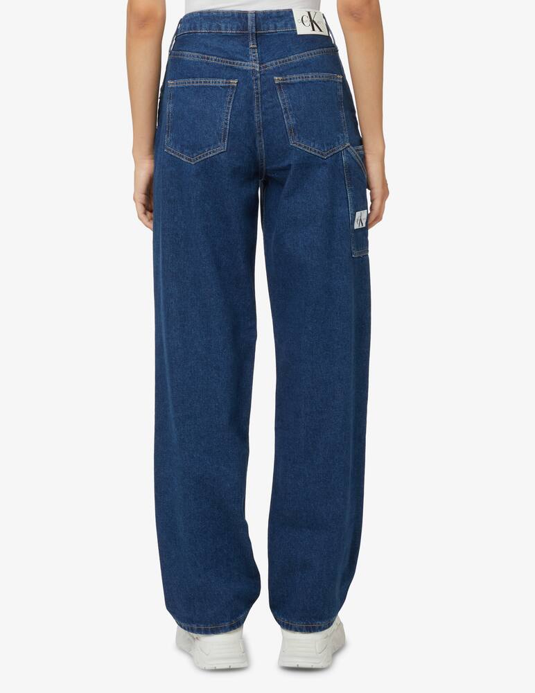 rinascente Calvin Klein Jeans 90s Over Carpenter low rise straight leg jeans - Blue