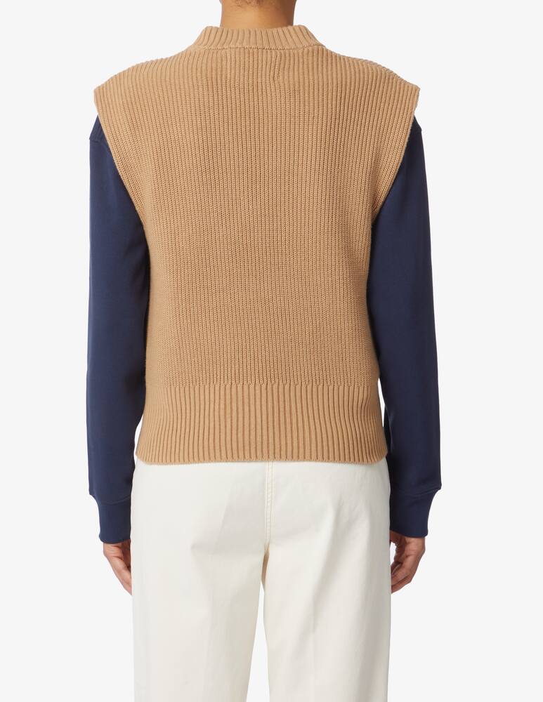 Calvin Klein Jeans Cotton blend gilet - Beige - picture 3 Calvin Klein Jeans Cotton blend gilet - Beige - picture 3