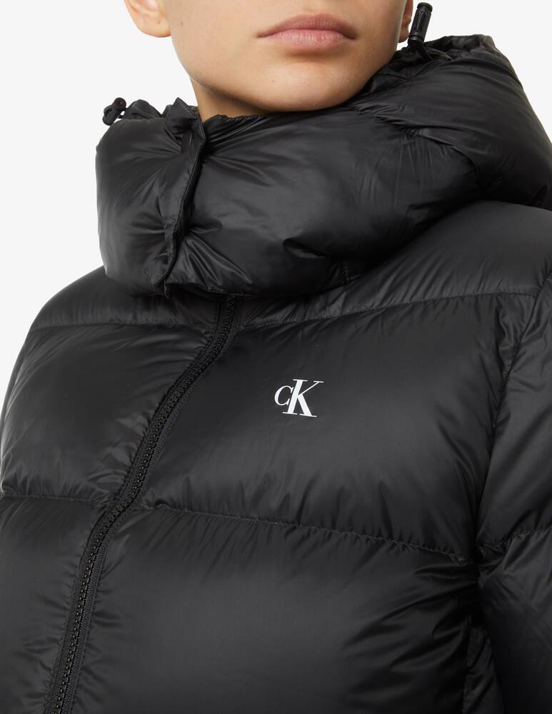 Calvin Klein Jeans Piumino con cappuccio - Nero - immagine 4 Calvin Klein Jeans Piumino con cappuccio - Nero - immagine 4