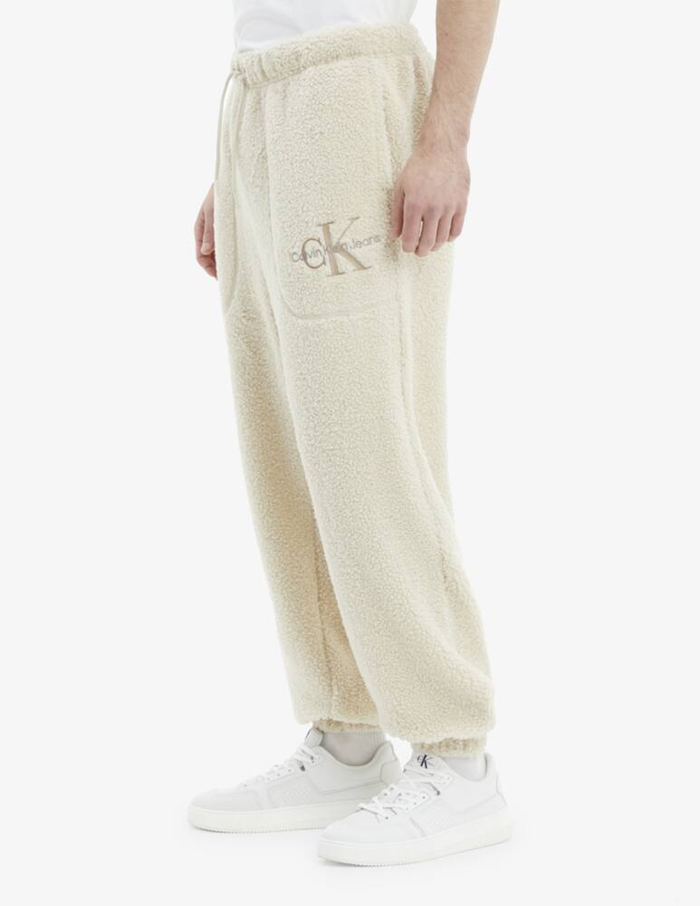 rinascente Calvin Klein Jeans Pantaloni sherpa genderless - Bianco