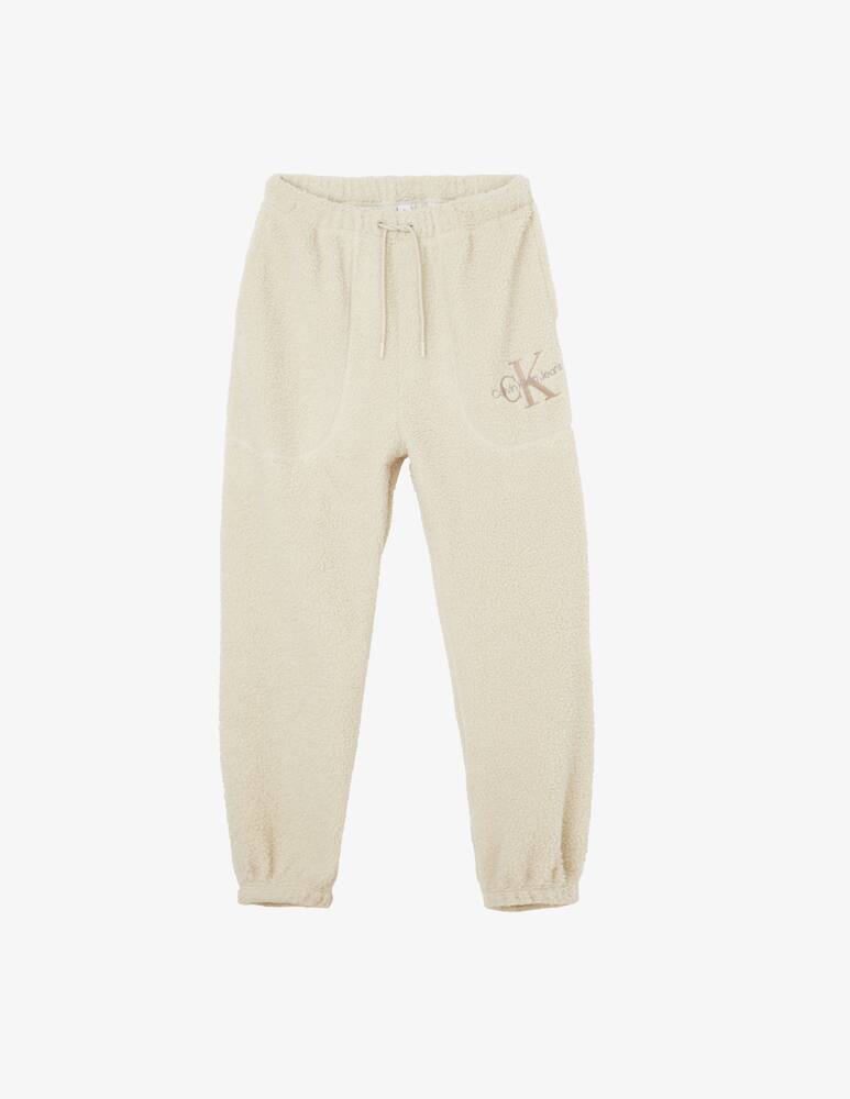 rinascente Calvin Klein Jeans Pantaloni sherpa genderless - Bianco