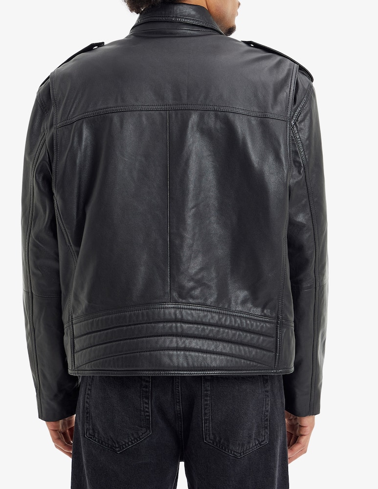 rinascente Calvin Klein Jeans Chiodo pelle padded 