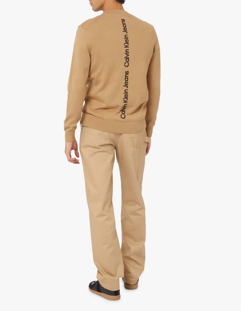 rinascente Calvin Klein Jeans Crewneck jumper - camel
