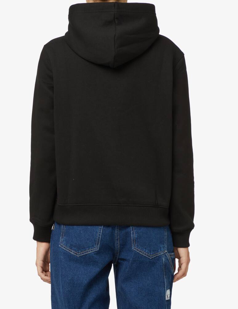 rinascente Calvin Klein Jeans Felpa con cappuccio logo monogramma - Nero