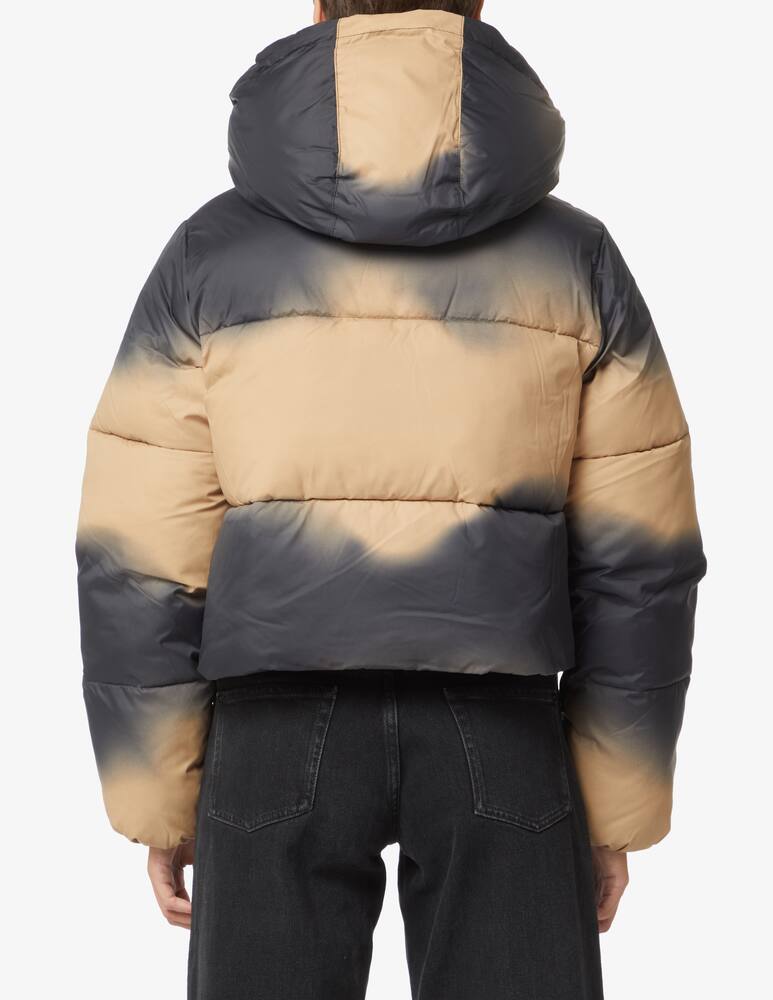 rinascente Calvin Klein Jeans Gradient crop down jacket - Black