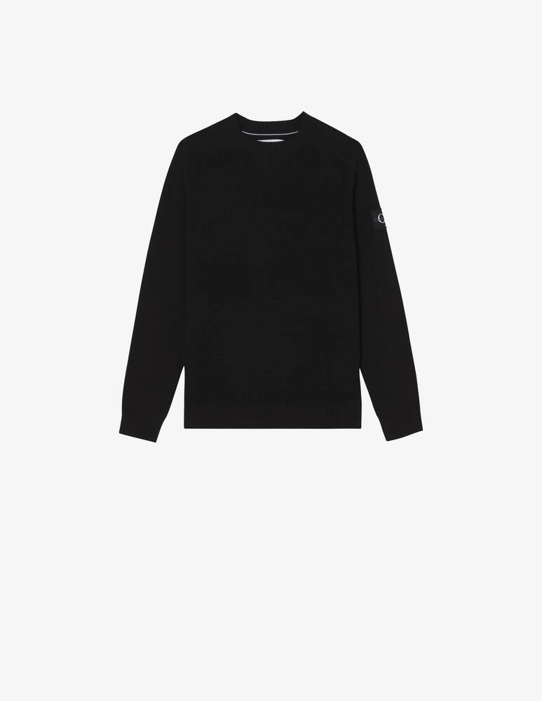 rinascente Calvin Klein Jeans Crewneck badge jumper - Black