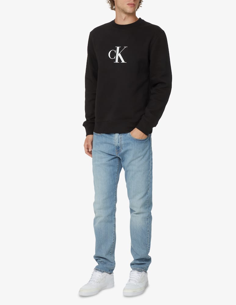 rinascente Calvin Klein Jeans Felpa girocollo new institutional - nero