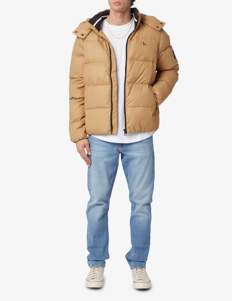 rinascente Calvin Klein Jeans 200g hooded jacket - Beige