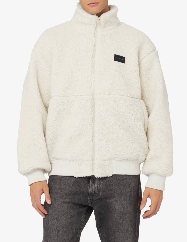 Calvin Klein Jeans Sherpa jacket - White - picture 1 Calvin Klein Jeans Sherpa jacket - White - picture 1