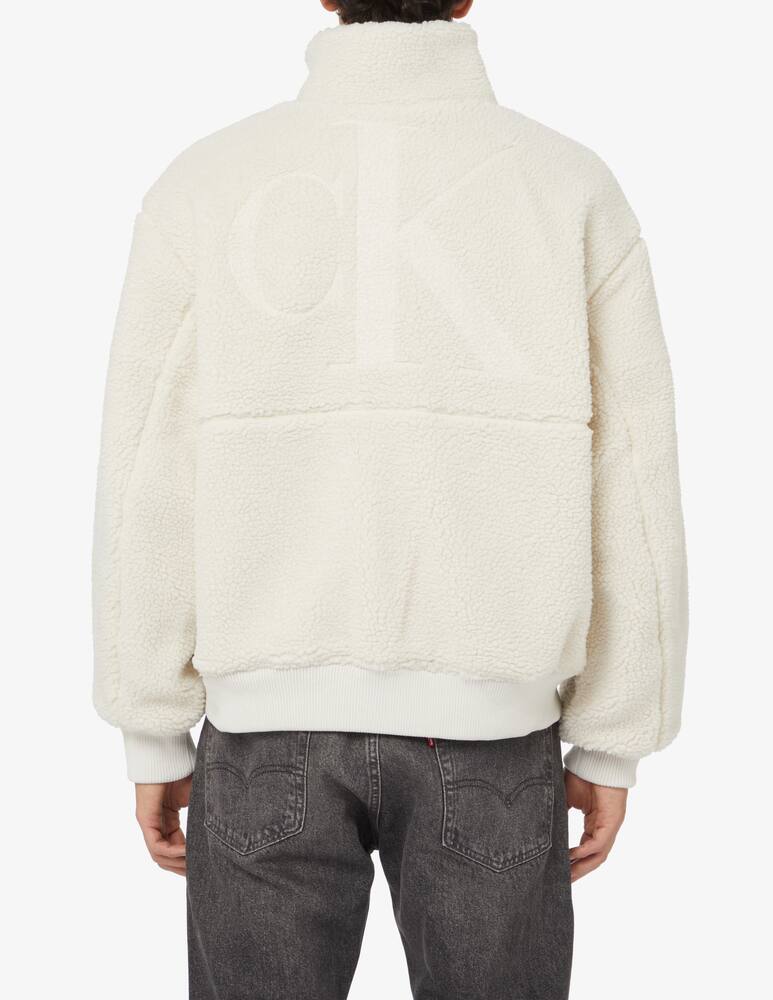 rinascente Calvin Klein Jeans Giacca sherpa - Bianco