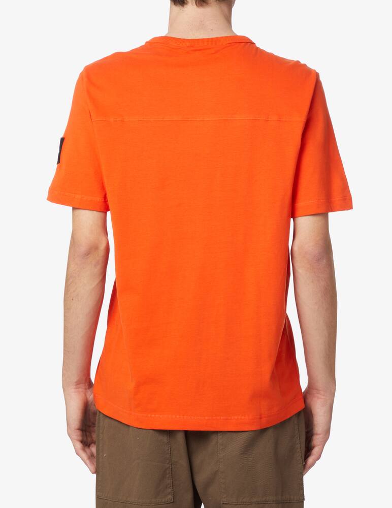 rinascente Calvin Klein Jeans Badge t-shirt - Orange