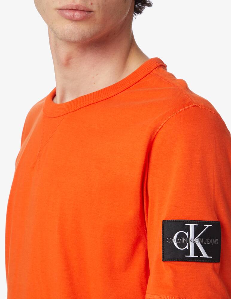 rinascente Calvin Klein Jeans Badge t-shirt - Orange
