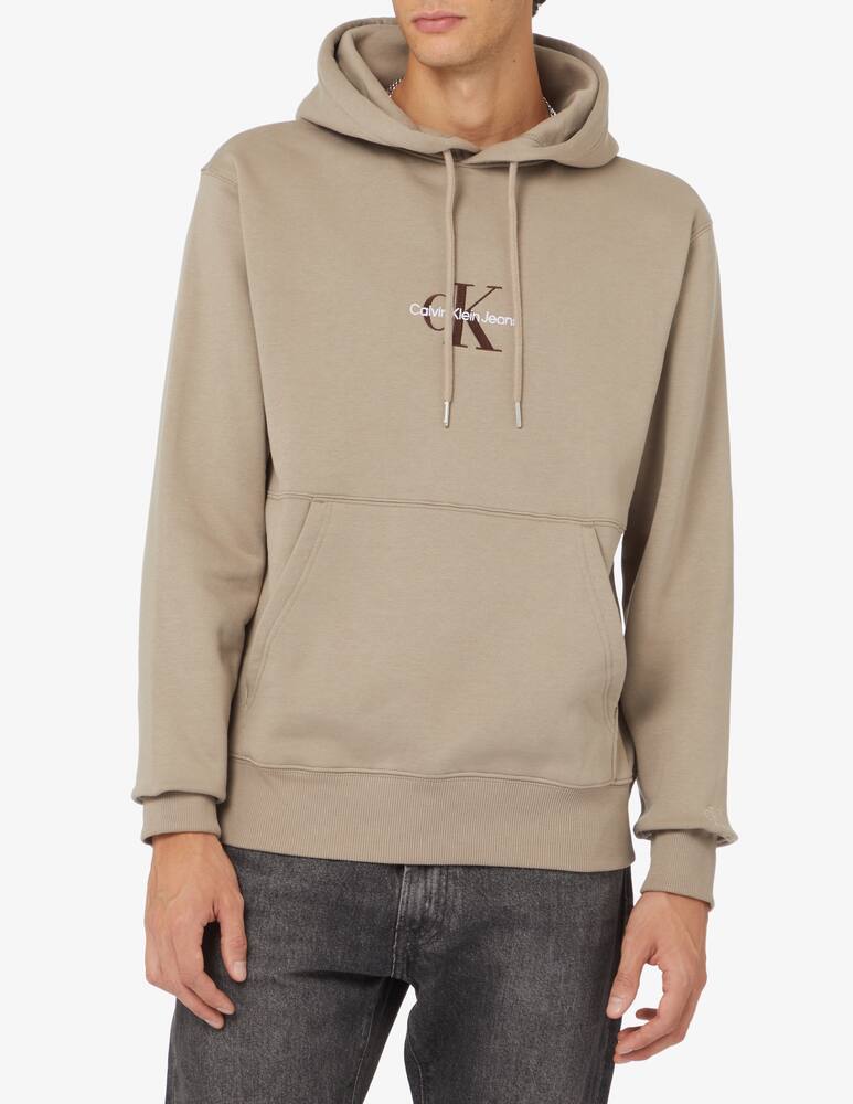 Calvin Klein Jeans Monogram hoodie - Grey - picture 1 Calvin Klein Jeans Monogram hoodie - Grey - picture 1