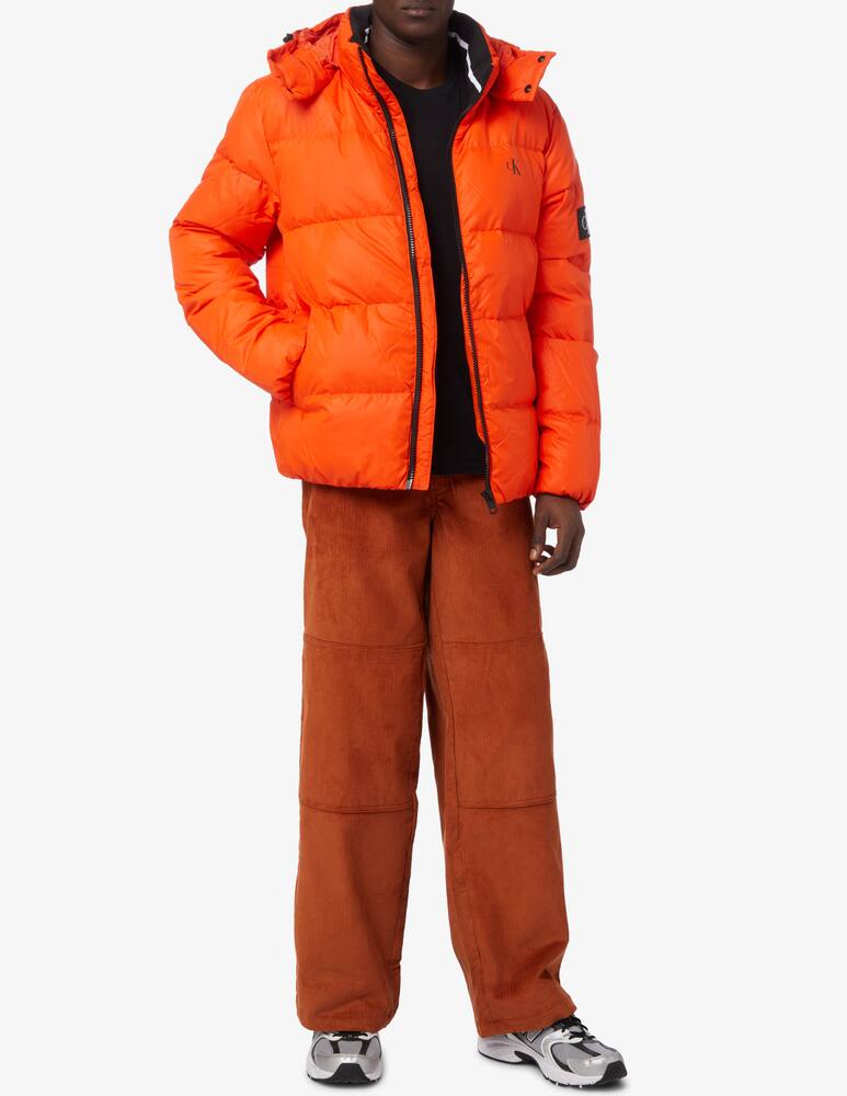 rinascente Calvin Klein Jeans Padded 200g hooded jacket - Orange