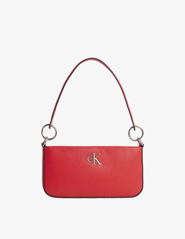 Calvin Klein Jeans Minimal monogram shoulder bag - Red - picture 1 Calvin Klein Jeans Minimal monogram shoulder bag - Red - picture 1