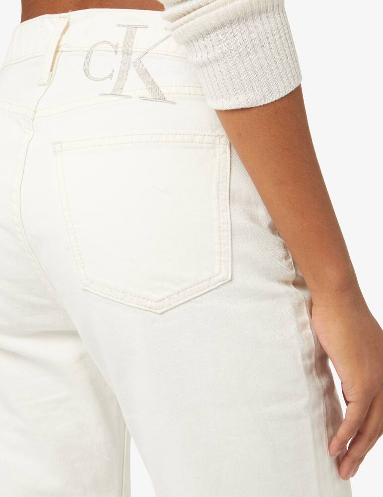 rinascente Calvin Klein Jeans High rise mom jeans - White