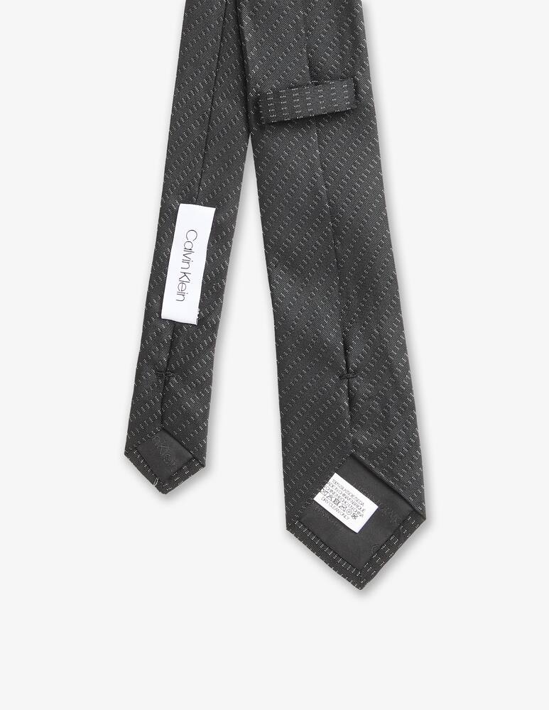rinascente Calvin Klein Cravatta dashing stripe  - Nero