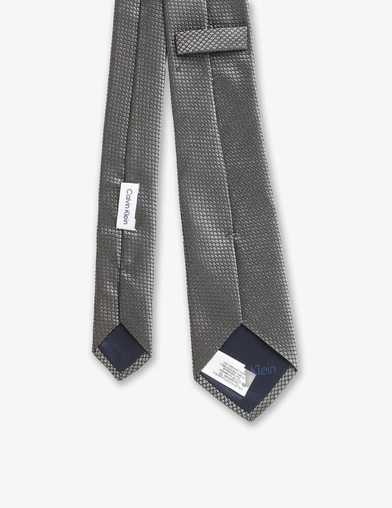 rinascente Calvin Klein Diamond square tie - Grey