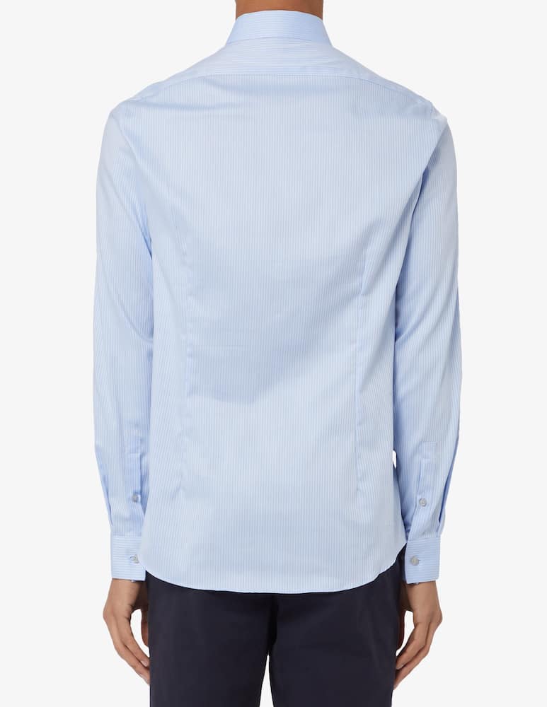 rinascente Calvin Klein Camicia stretch slim collo strisce 