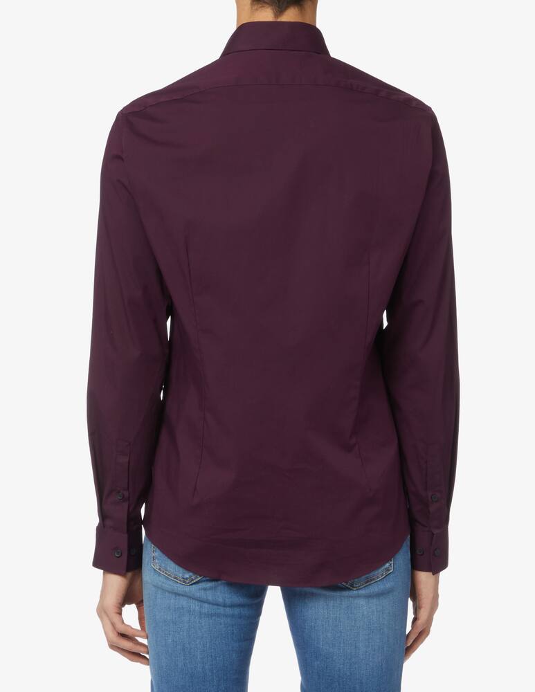 rinascente Calvin Klein Poplin stretch slim shirt - Red