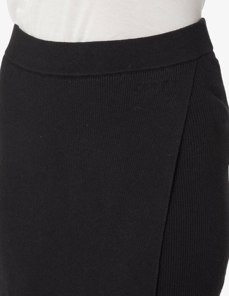 rinascente Calvin Klein Rib fitted skirt - Black