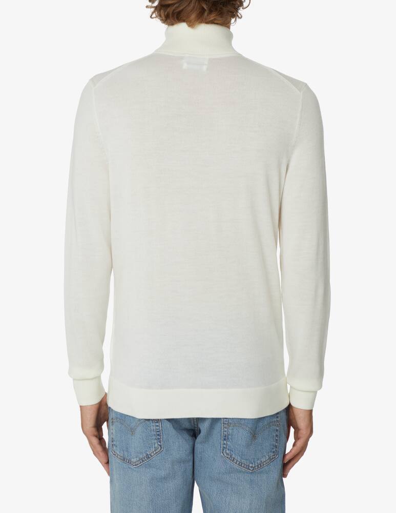 Calvin Klein Maglia dolcevita in lana - Bianco - immagine 3 Calvin Klein Maglia dolcevita in lana - Bianco - immagine 3