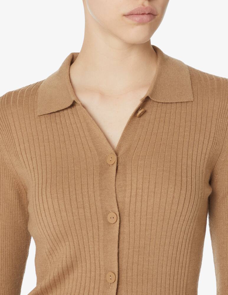 rinascente Calvin Klein Ribbed wool sweater - Beige