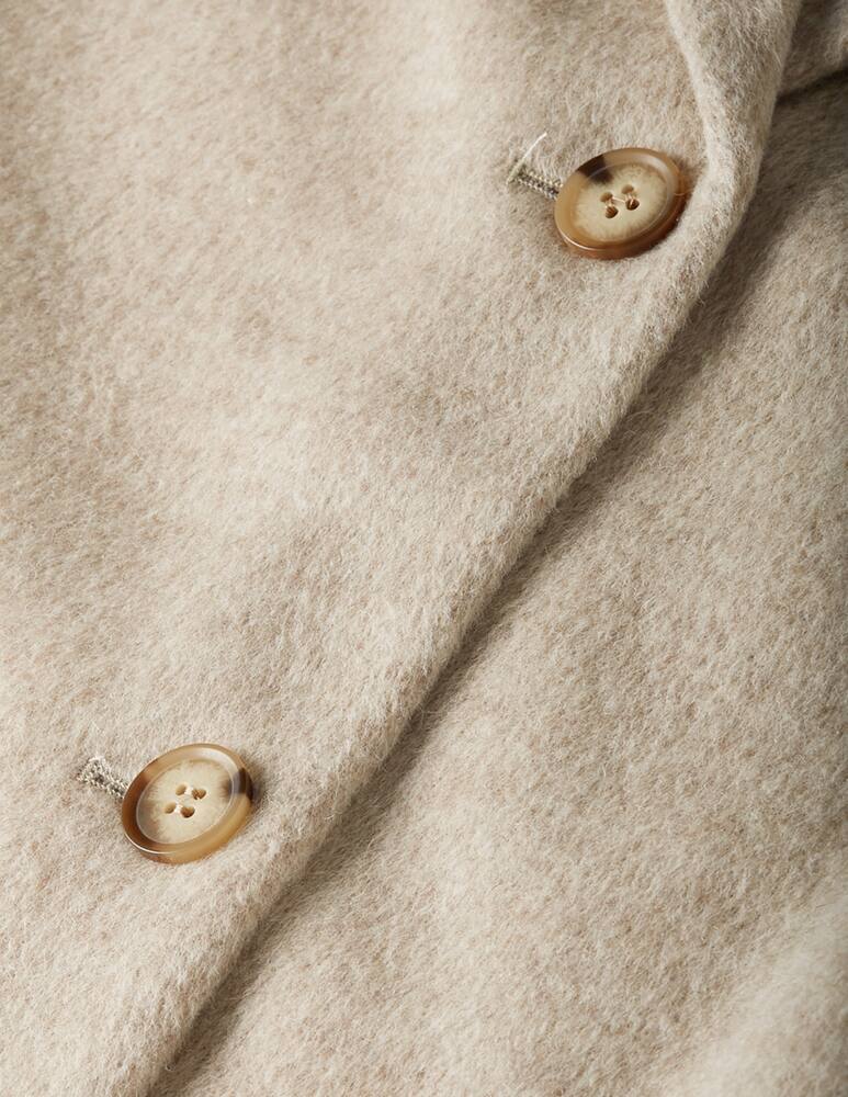 rinascente Calvin Klein Textured Wool Coat - Beige