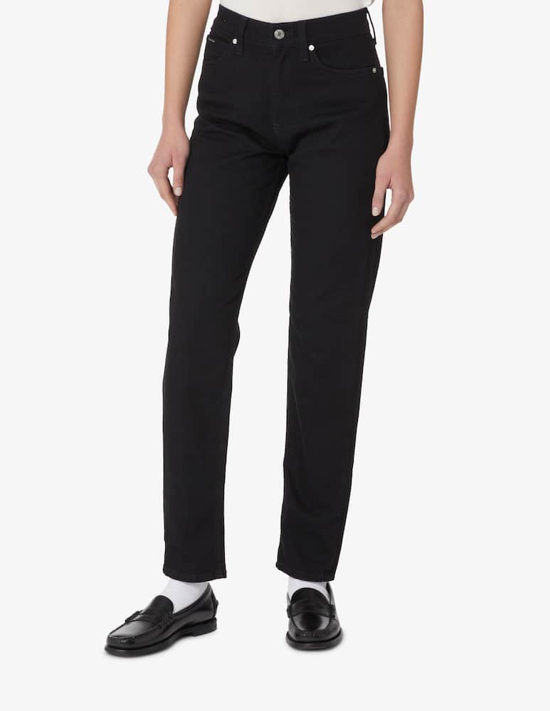 Calvin Klein High rise slim jeans  - Black - picture 2