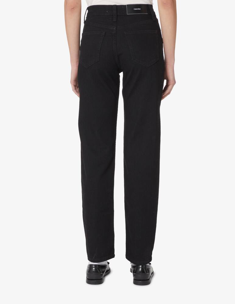 Calvin Klein High rise slim jeans  - Black - picture 3