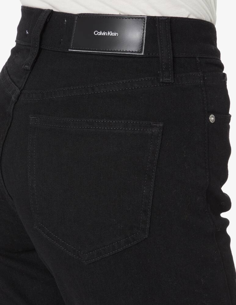 Calvin Klein High rise slim jeans  - Black - picture 4