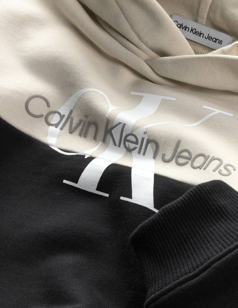 rinascente Calvin Klein Logo cotton hoodie - Black