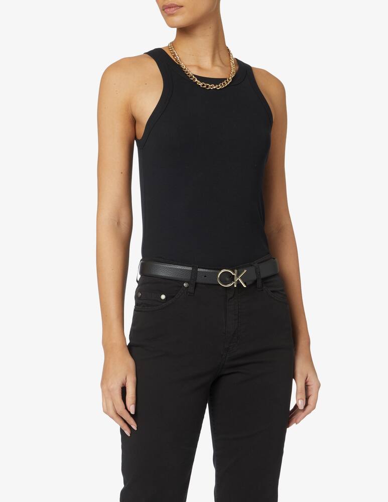 rinascente Calvin Klein Cintura Re-lock logo 3.0