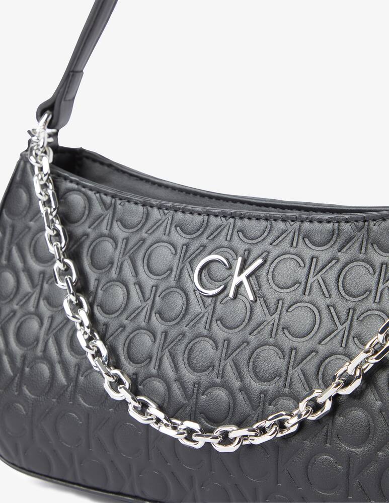 rinascente Calvin Klein Monogram halfmoon bag