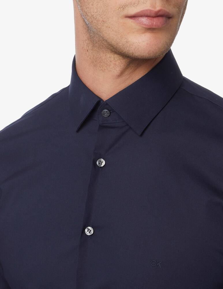 rinascente Calvin Klein Camicia poplin stretch slim fit