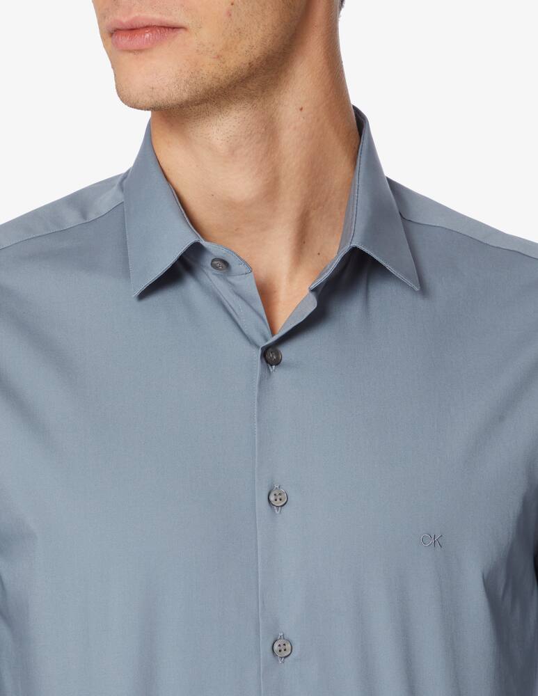 rinascente Calvin Klein Organic cotton slim fit shirt 