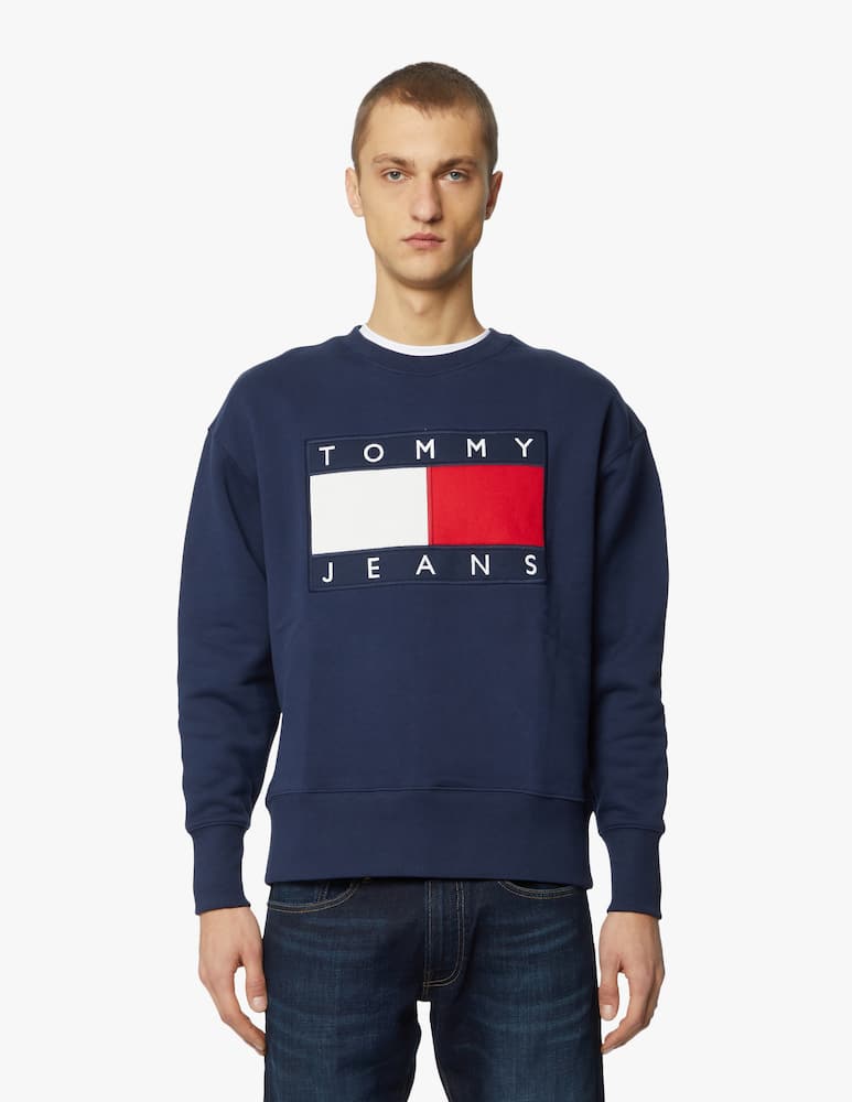 rinascente Tommy Jeans Sweatshirt with flag