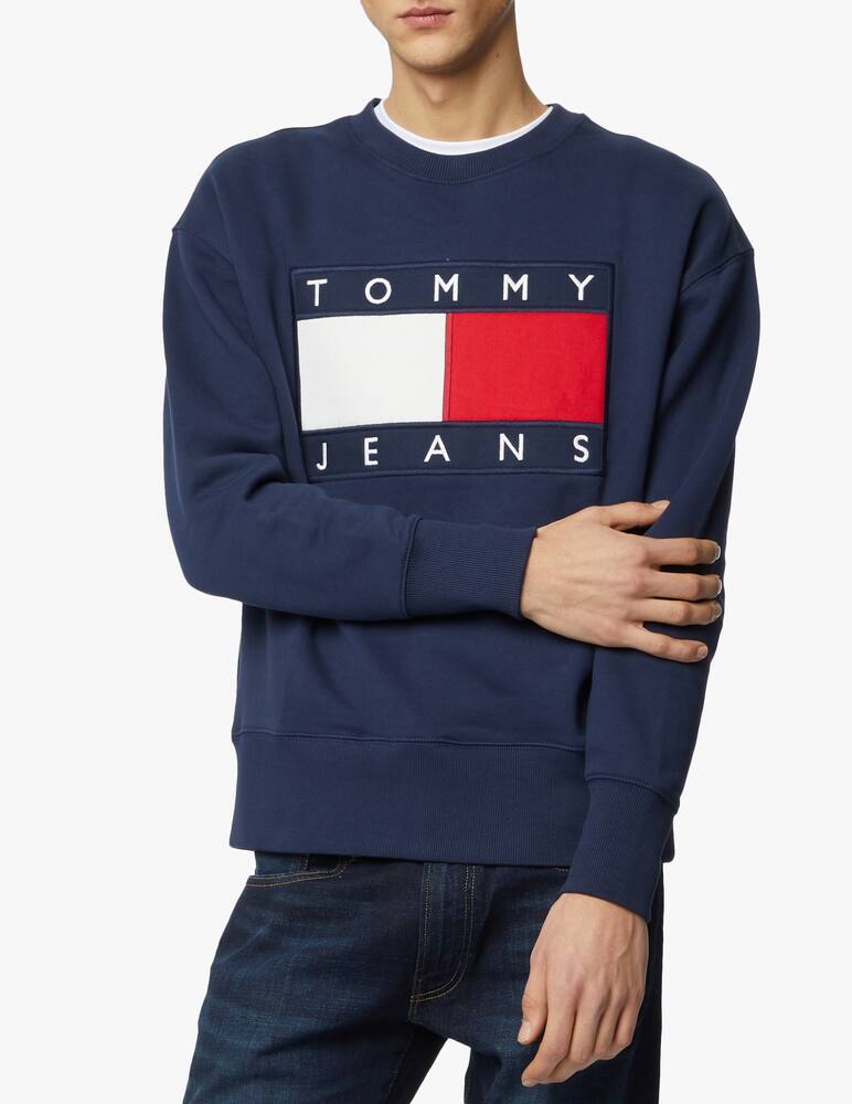rinascente Tommy Jeans Sweatshirt with flag