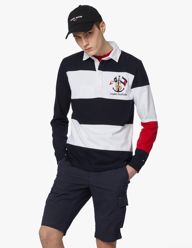 rinascente Tommy Hilfiger Polo rugby a righe