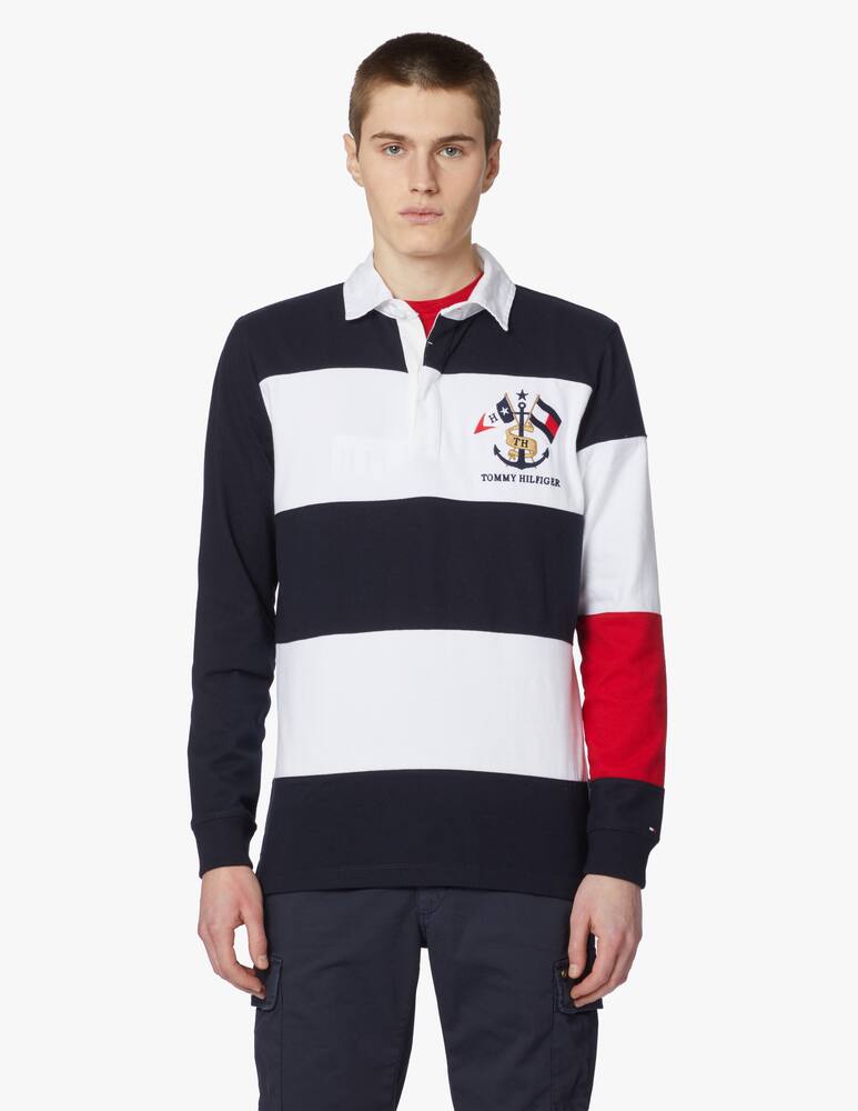 rinascente Tommy Hilfiger Polo rugby a righe