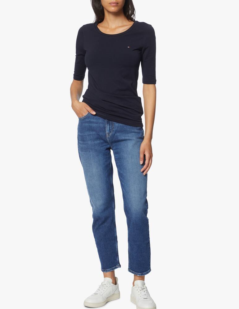 rinascente Tommy Hilfiger Cotton blend three quarters t-shirt