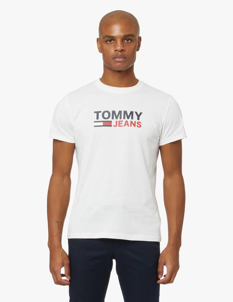 rinascente Tommy Jeans Corp logo t-shirt