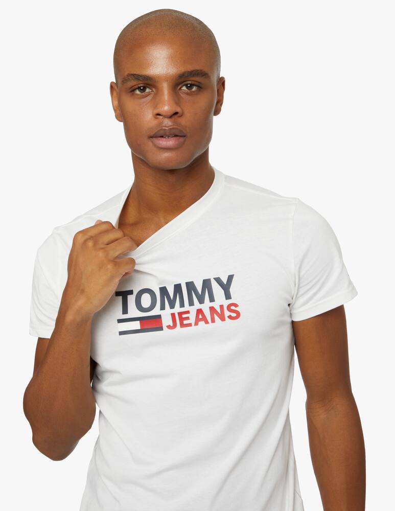 rinascente Tommy Jeans Corp logo t-shirt