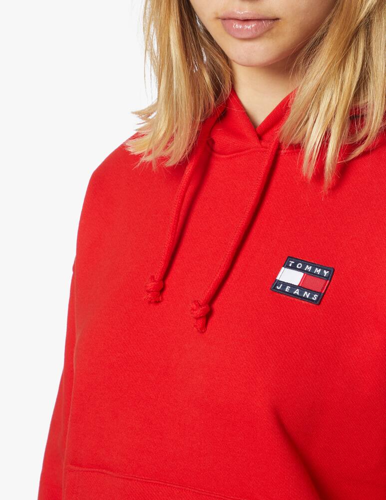 rinascente Tommy Jeans Felpa in cotone con cappuccio