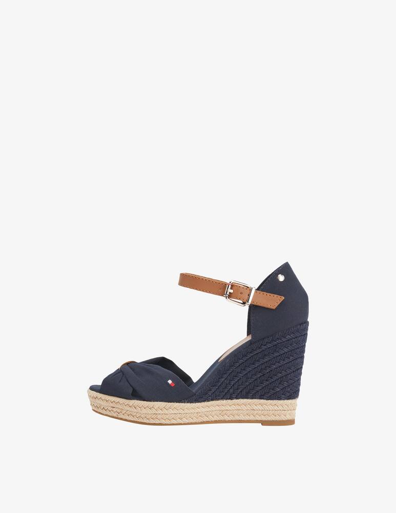 rinascente Tommy Hilfiger Basic open toe high wedge espadrillas