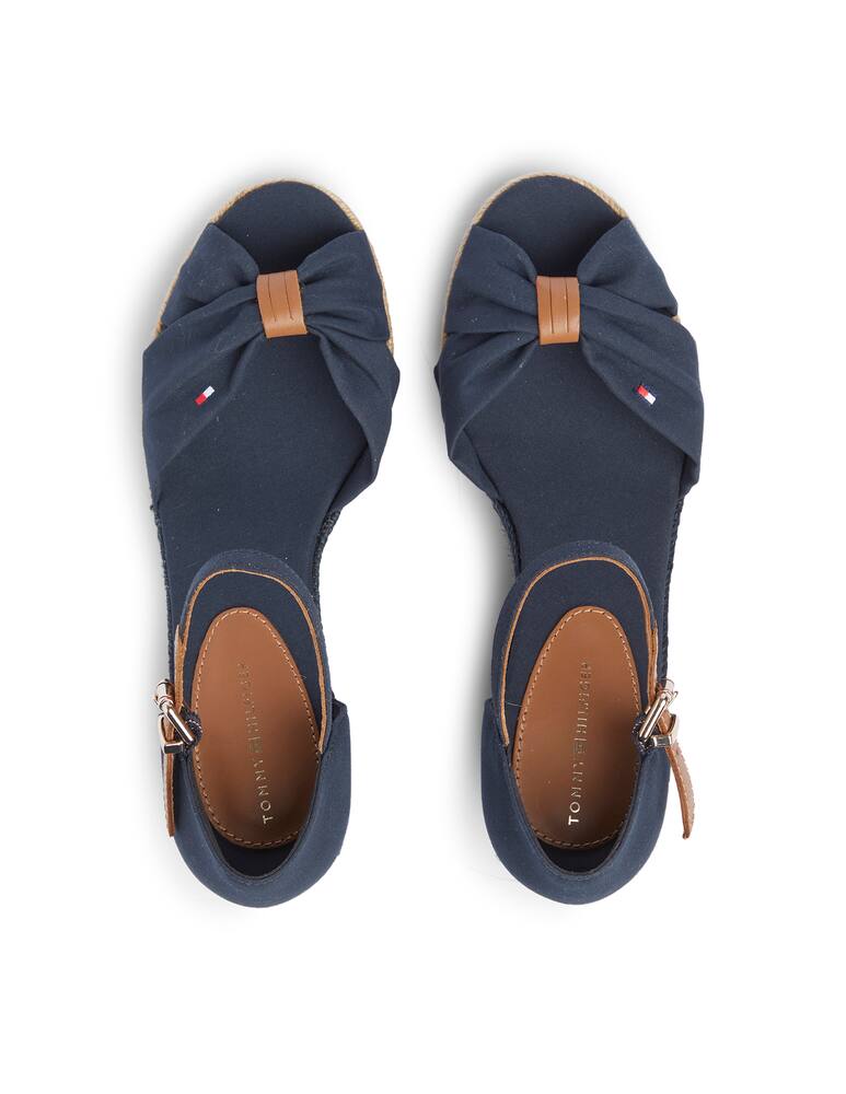 rinascente Tommy Hilfiger Basic open toe mid wedge espadrillas